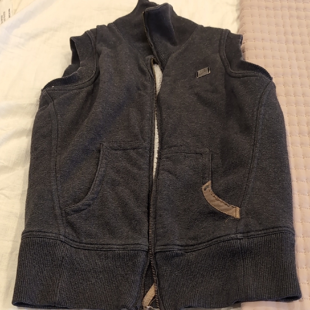 Nike Charcoal Gray Knit Vest